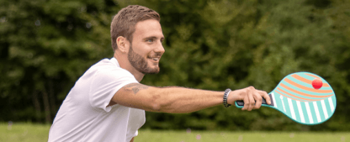 Schlagballspiel online kaufen – Freizeitspaß bei Kübler Sport Schlagballspiel – beliebtes Freizeitspiel für draußen und drinnen