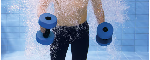 Wassersport BECO Hanteln aus Schaum mit Schlaufengriff f&uuml;r Aqua-Fitness und Wassertraining