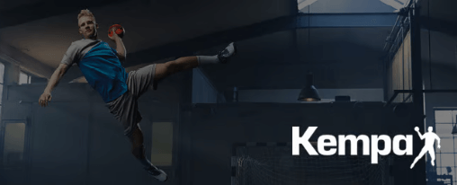 Kempa Handball online kaufen im Kübler Sport Onlineshop Handballmannschaft mit Kempa Handbällen und Handballausrüstung für den Verein in der Halle