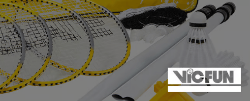 VICFUN online kaufen bei Kübler Sport Freizeitspiel- und Badminton-Ausrüstung von VICFUN für Kinder und Erwachsene im Einsatz