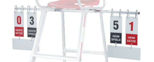 Tennis Anzeigetafel online kaufen im Kübler Sport Onlineshop Moderne Tennis Anzeigetafel für klare Spielstandsanzeige auf dem Tennisplatz