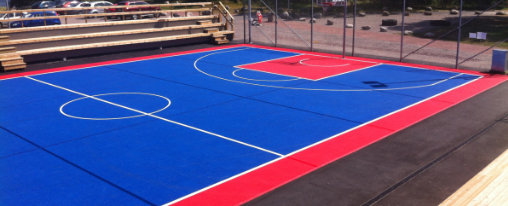 Basketball Courts im Kübler Sport Onlineshop kaufen Moderne Basketball Courts für Teamsport: Vielseitige Basketballplätze mit professioneller Ausstattung und Spielfeld für Basketballtraining und Wettkampf