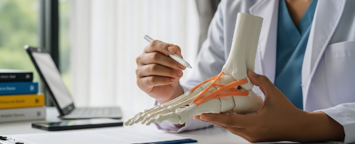 Anatomischer Modell-Fu&szlig; online kaufen im K&uuml;bler Sport Onlineshop