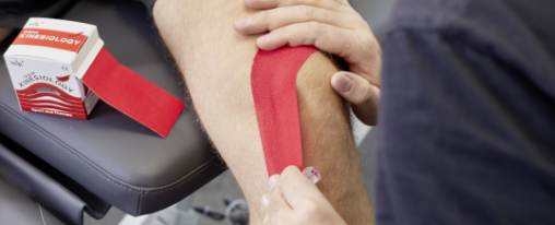 Kinesio Tape online kaufen bei Kübler Sport Elastisches Kinesio Tape zur therapeutischen Anwendung bei Muskelschmerzen und Verspannungen