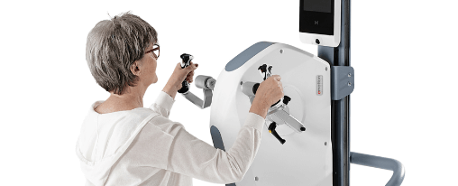 Oberkörperergometer im Kübler Sport Onlineshop kaufen Vielseitiges Oberkörperergometer für effektives Fitness- und Muskelaufbautraining#