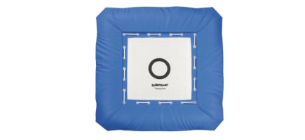 Blaue Ganzabdeckung für Eurotramp Trampoline