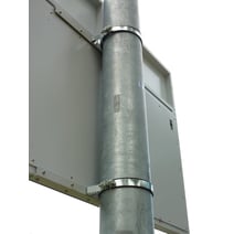 Befestigungssatz für Rundmast
