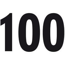 Startnummernsatz 1-100 Individuelles Design