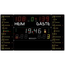 Stramatel® Anzeigetafel Multisport Super Pro Indoor, fünf Module