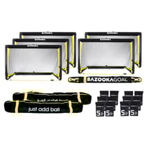 BazookaGoal® 6er-Spieltagsset Kunstrasenplatz