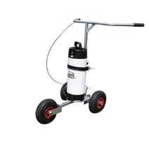 Nassmarkierwagen 3 Reifen