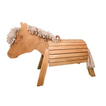 Holzpferd Outdoor