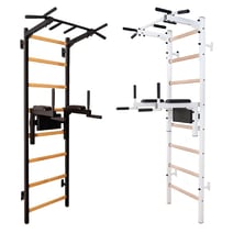 BenchK® Sprossenwand 222 mit Klimmzugstange & Dip-Bügel