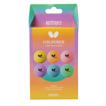 Butterfly® Tischtennisbälle Coloured Balls