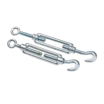 Spannschloss M10 Haken + Öse für Schutznetze