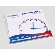 Kübler Sport® Terminplaner mit 4 Spalten