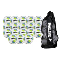 Derbystar&reg; XXL-Set 18 Fu&szlig;b&auml;lle BRILLANT LIGHT 350
