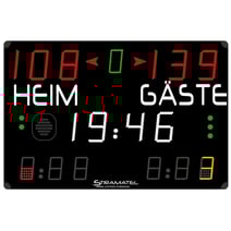 Stramatel® Anzeigetafel Multisport MD Indoor, ein Modul