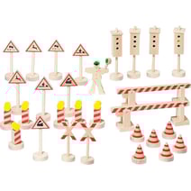 goki® Verkehrszeichen-Set, 29-teilig