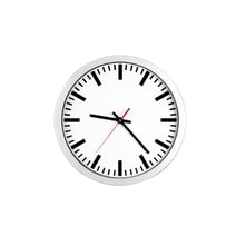 Wanduhr Advertime