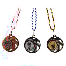 Kübler Sport® Medaille SPIRIT mit Medaillenkordel