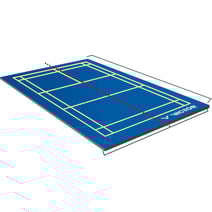VICTOR® Badminton Court MOBIL