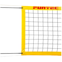 Funtec® Beachvolleyballnetz Pro Beach BLACKS 8,5 m
