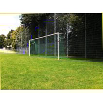 Kübler Sport Fußballtor STADION, eckverschweißt, P-Netzbügel