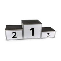 Siegerpodest, stapelbar