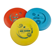 sunflex® Disc Golf Wurfscheiben, 3er-Set