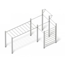 PLAYPARC® 4FCIRCLE® Calisthenics-Crazy-Bars