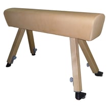 Kübler Sport® Sprungpferd mit Holzbeinen