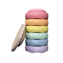 Stapelstein® Rainbow Set Pastel, 7er-Set