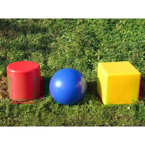 Sitzzylinder Spielplatz