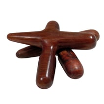 Massagekreuz aus Rosenholz