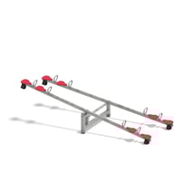 PLAYPARC® Metallwippe Achtsitzer