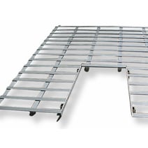 Lattenrost für Stabhochsprungkissen, aus Aluminium