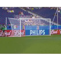 Kübler Sport Fußballtor LIGA PREMIUM vollverschweißt, SimplyFix
