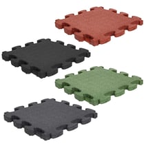 Gum-Tech® Fallschutzmatte 3D-PUZZLE
