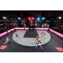 Bergo® Sportbodenbelag für Basketball Court 3x3 FIBA Ausführung