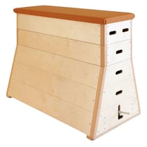 Kübler Sport Sprungkasten Trapez 3-teilig
