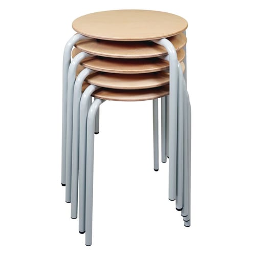 Kübler Sport® Gymnastikhocker mit Holzsitz