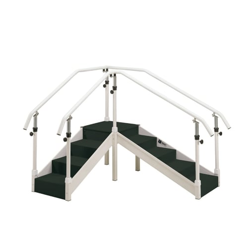 Ferrox® Übungstreppe, Eck-Ausführung