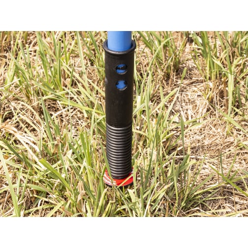 Adapter Stahlpin mit Feder für Stangen 25 mm Ø