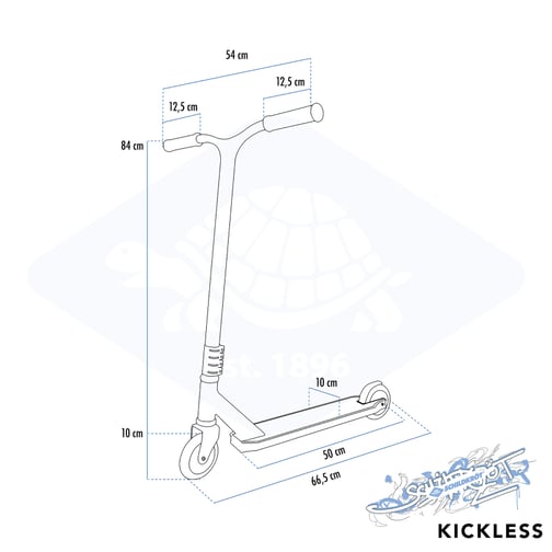 Schildkröt® Stunt Scooter Kickless Forest