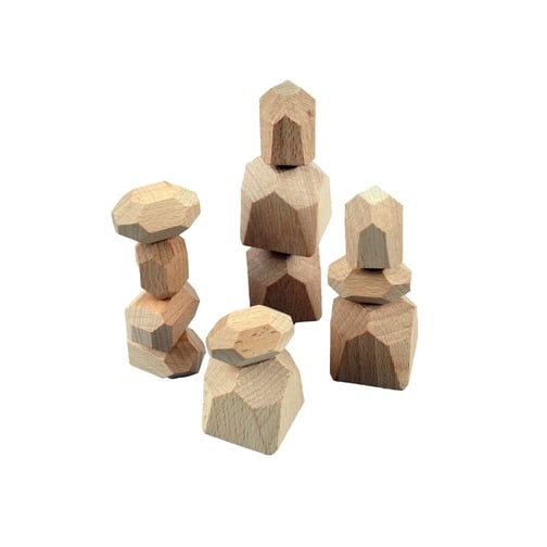 Kübler Sport® Wackelblöcke, 12er-Set