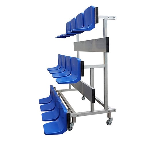 Mobile Zuschauertribüne mit 12-Sitzen