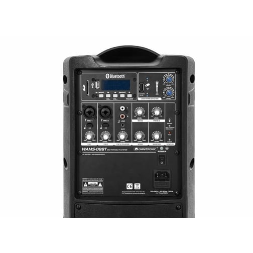 OMNITRONIC WAMS-08BT MK2 Drahtlos-PA-System