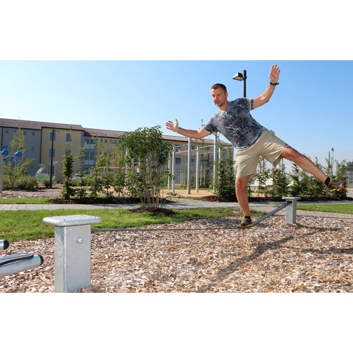 PLAYPARC® Outdoor Slackline 4 m mit Gurtband