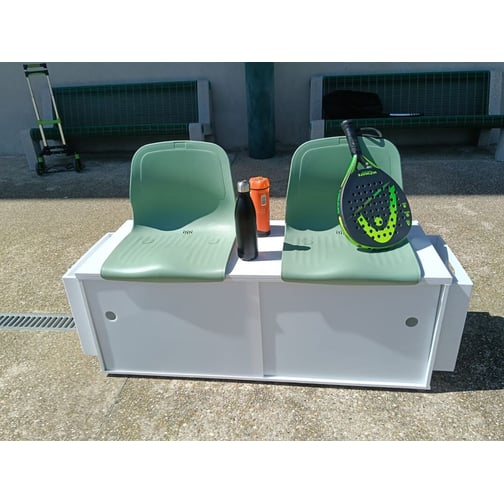 2-Sitzer Bank Padel